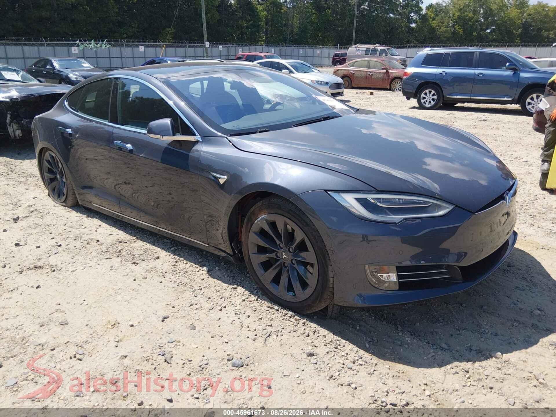 2020 TESLA MODEL S — VIN 5YJSA1E21LF397326