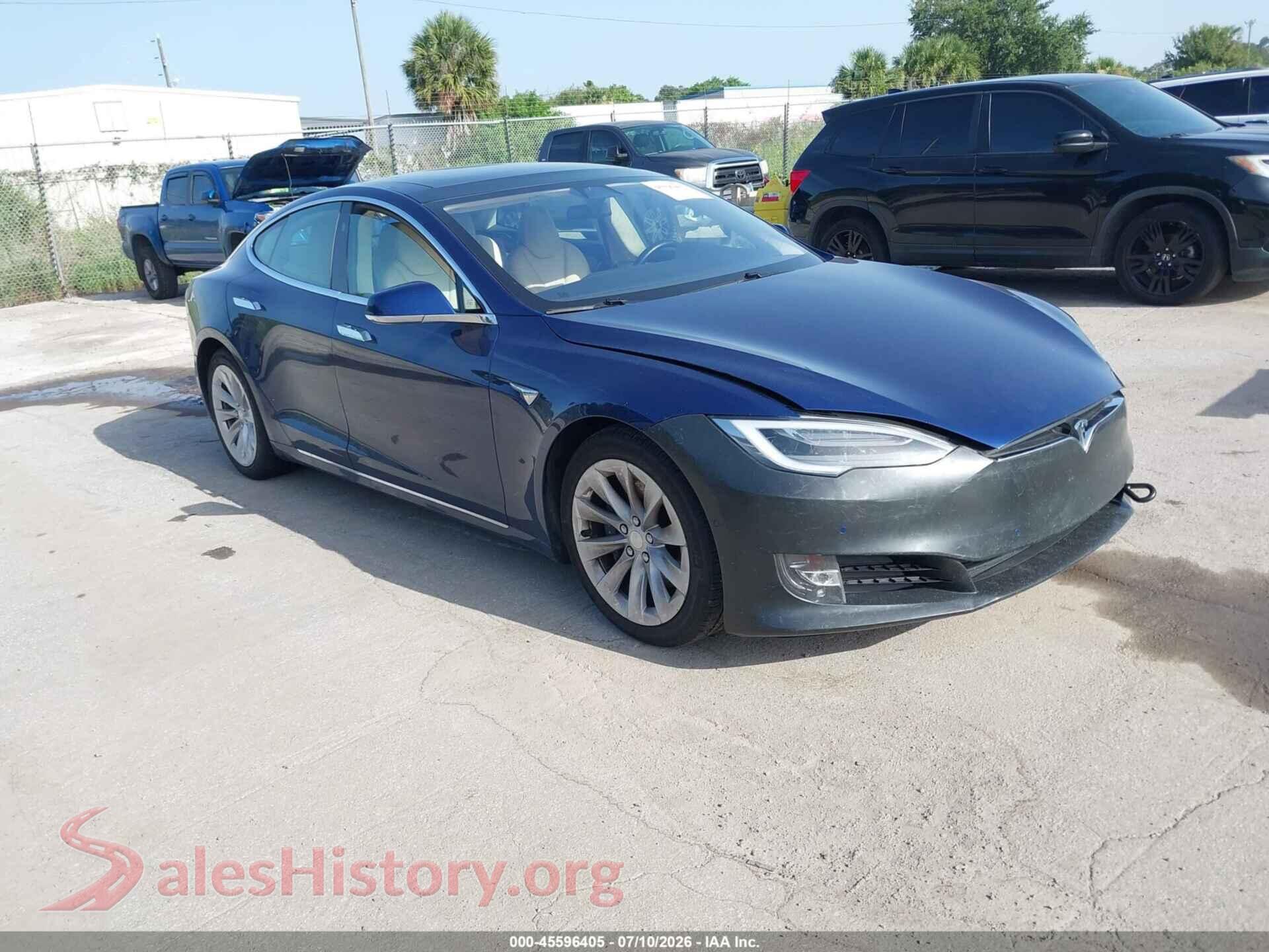 2018 TESLA MODEL S — VIN 5YJSA1E22JF245245