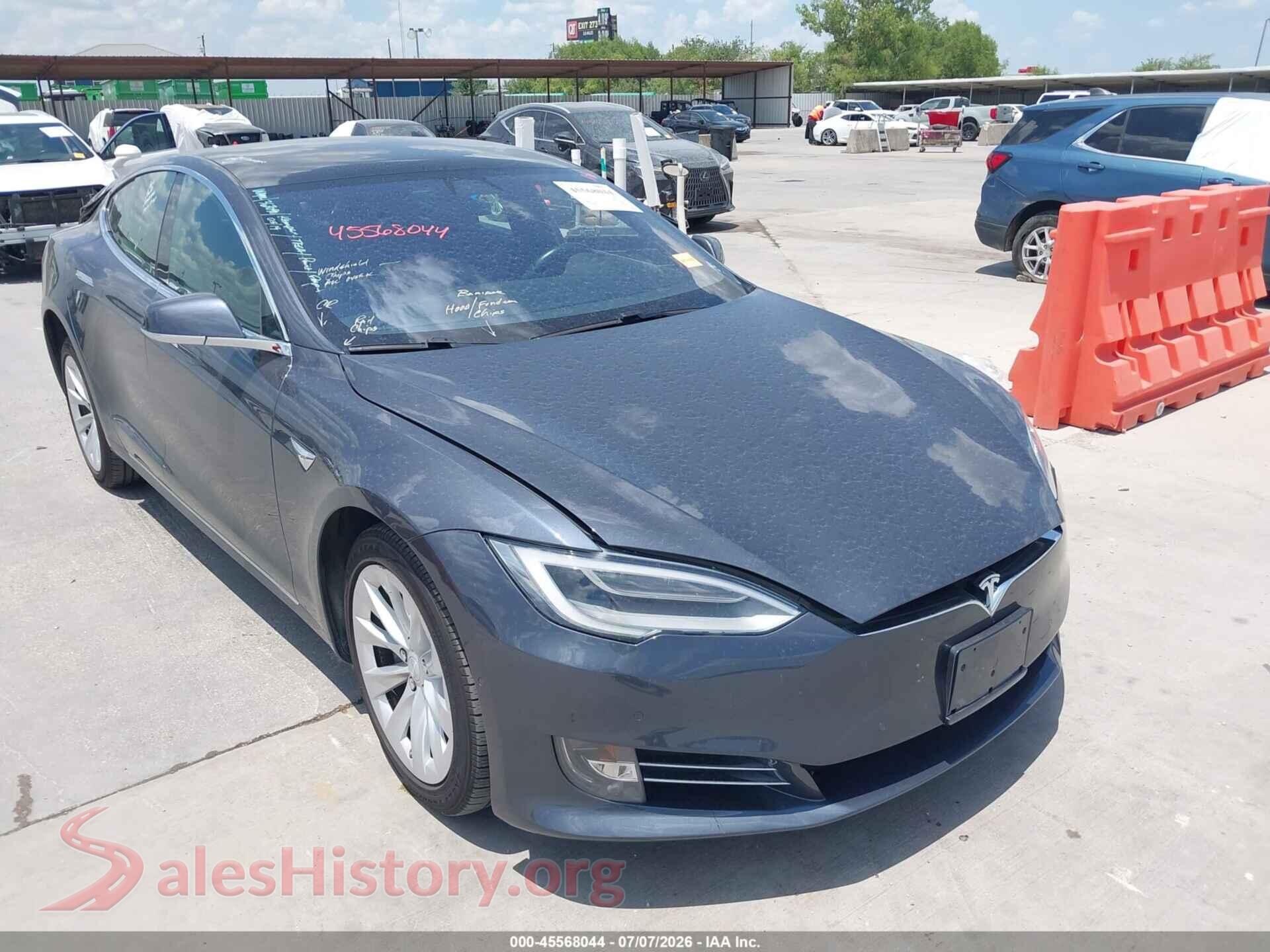 2020 TESLA MODEL S — VIN 5YJSA1E24LF363090