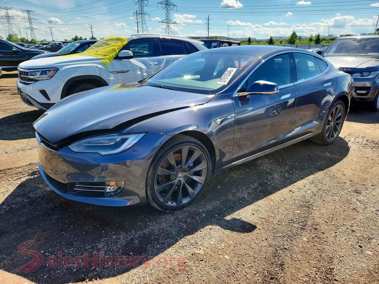 2020 TESLA MODEL S — VIN 5YJSA1E24LF399846