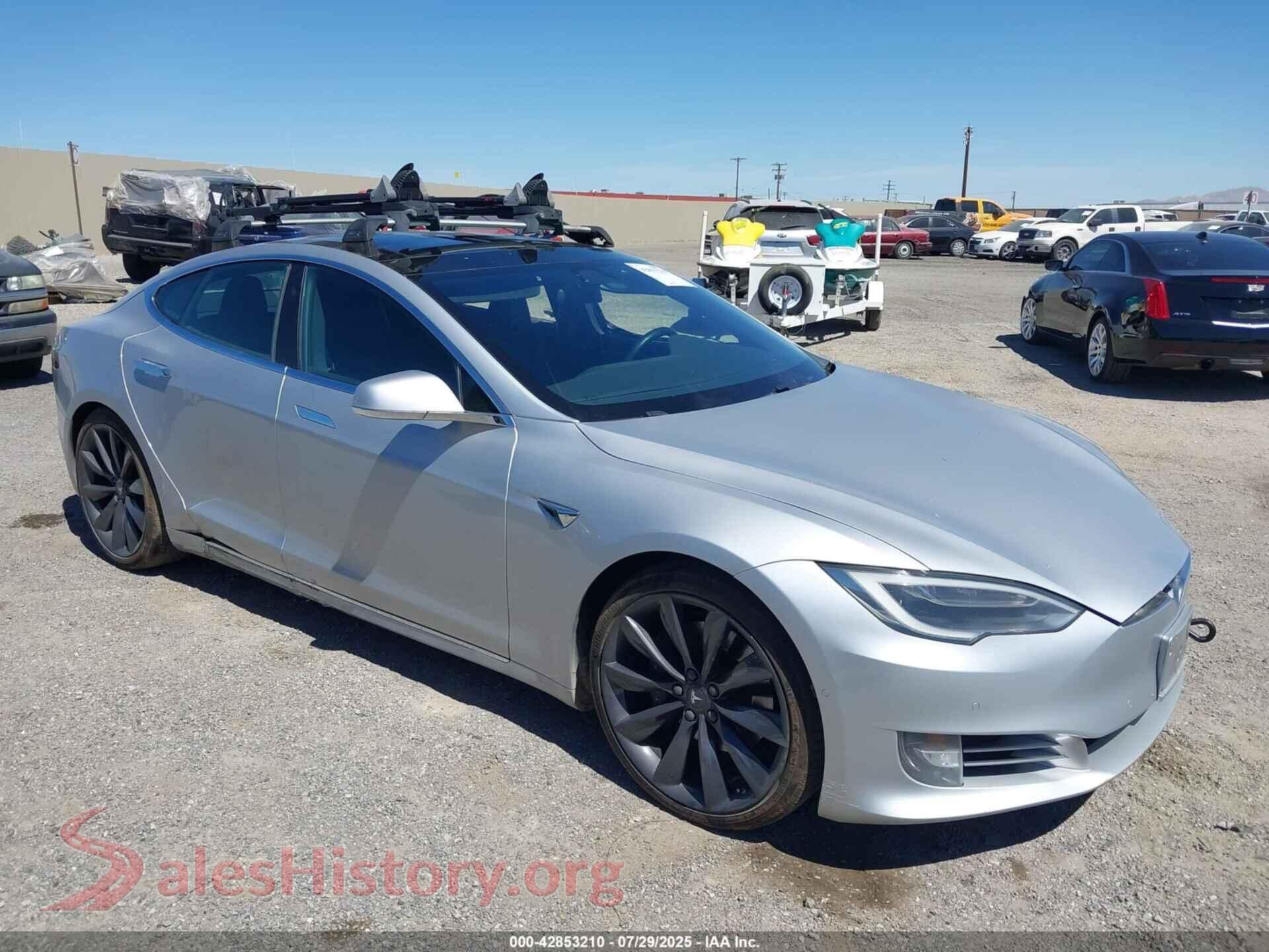 2017 TESLA MODEL S — VIN 5YJSA1E25HF233312