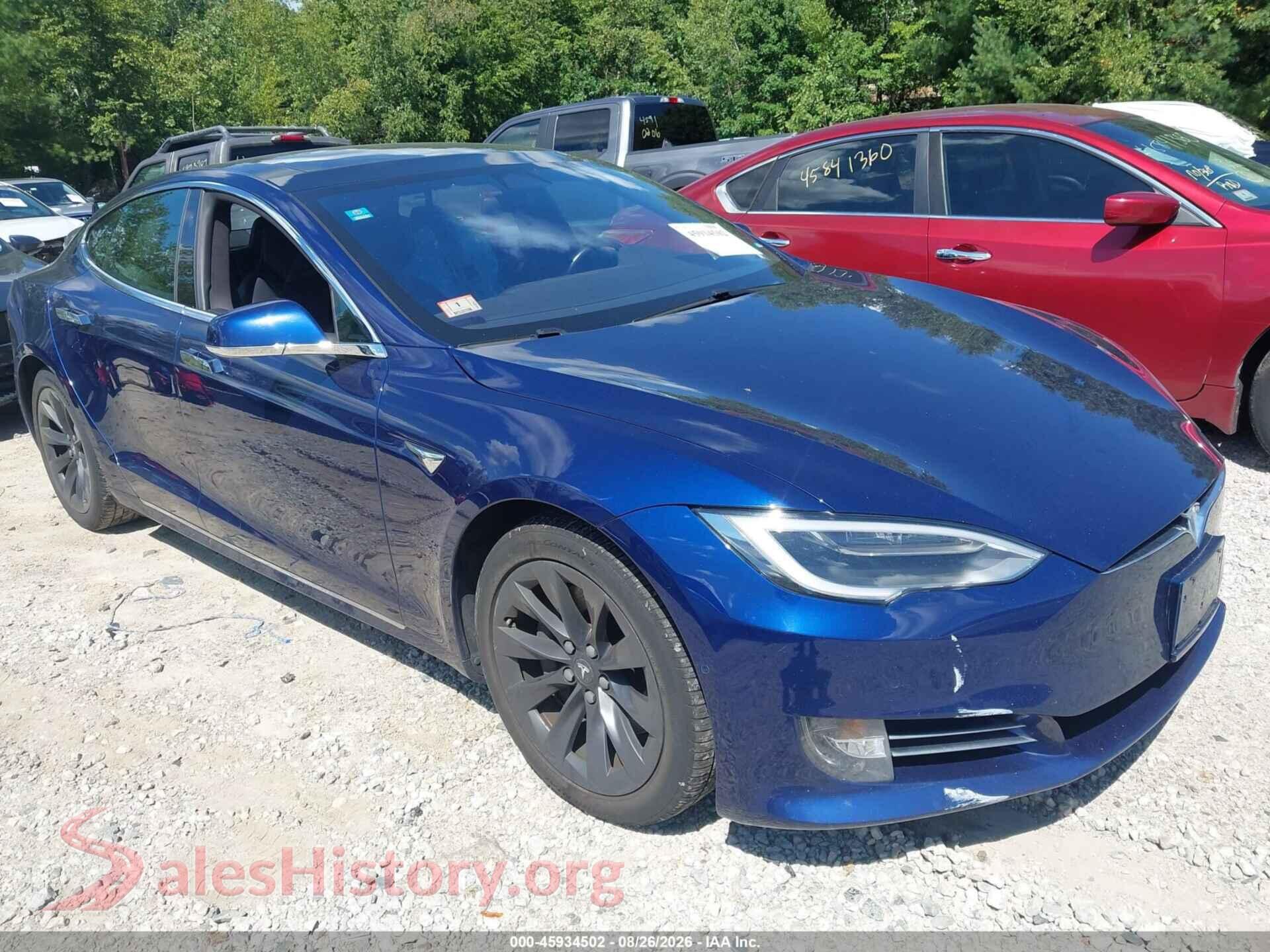 2018 TESLA MODEL S — VIN 5YJSA1E27JF284820