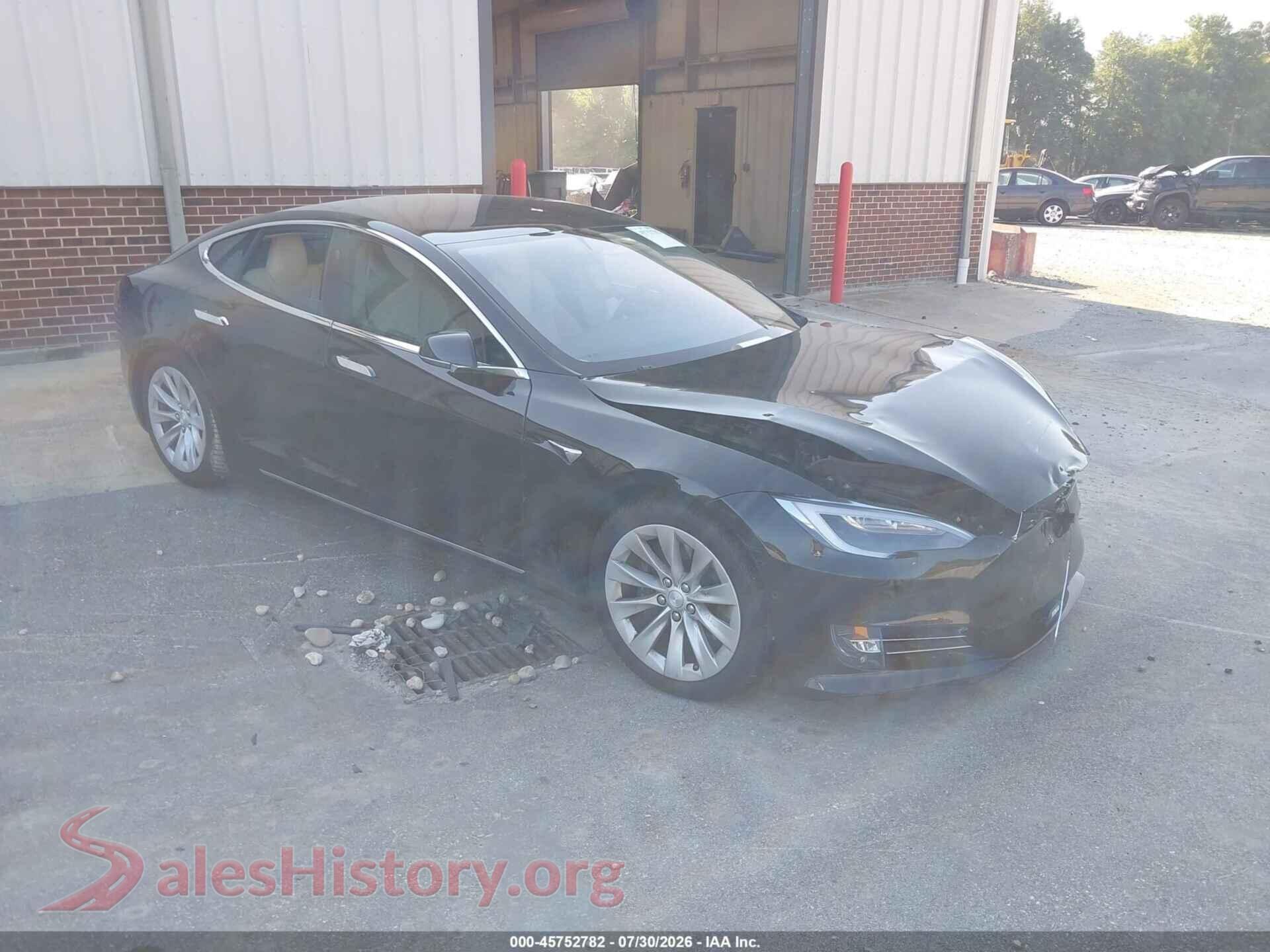 2018 TESLA MODEL S — VIN 5YJSA1E2XJF253612