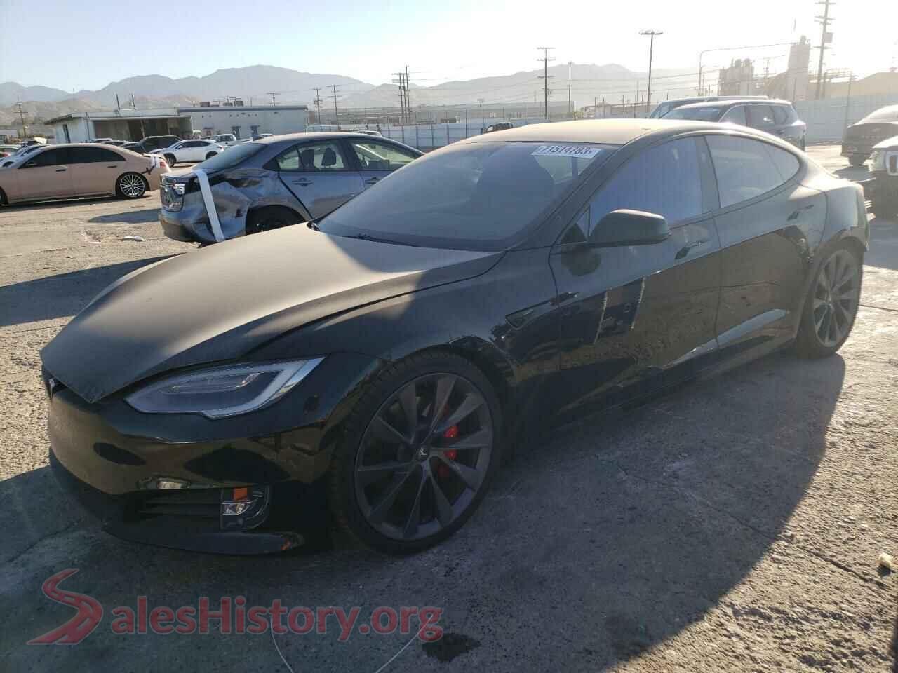 2021 TESLA MODEL S — VIN 5YJSA1E40MF418296