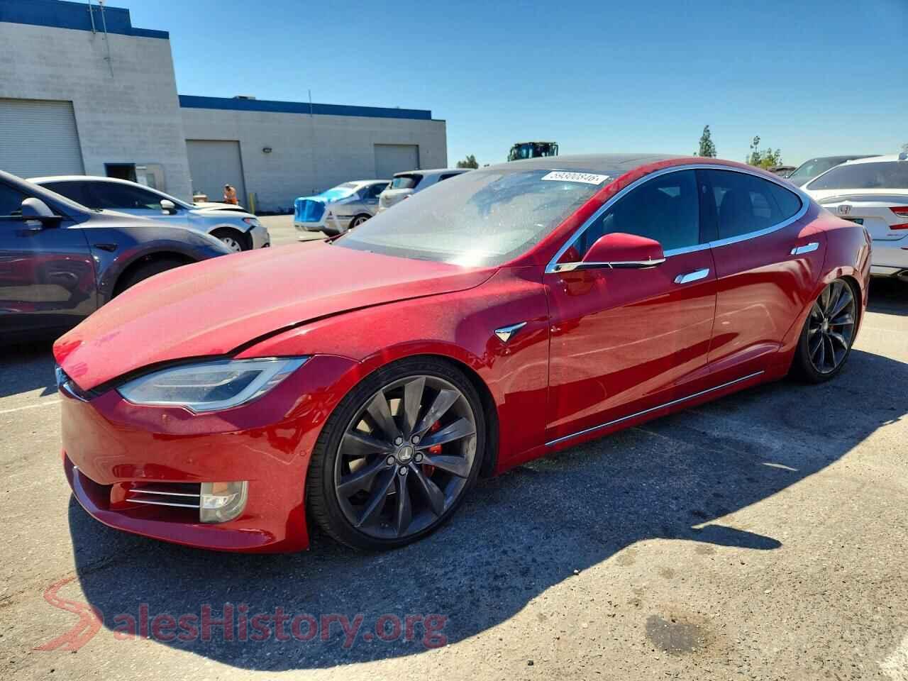 2017 TESLA MODEL S — VIN 5YJSA1E41HF216430
