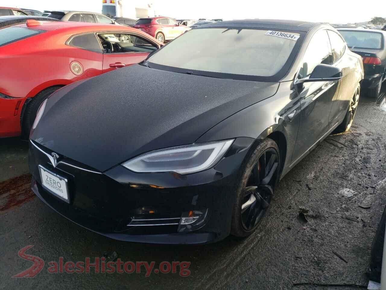 2018 TESLA MODEL S — VIN 5YJSA1E41JF285480