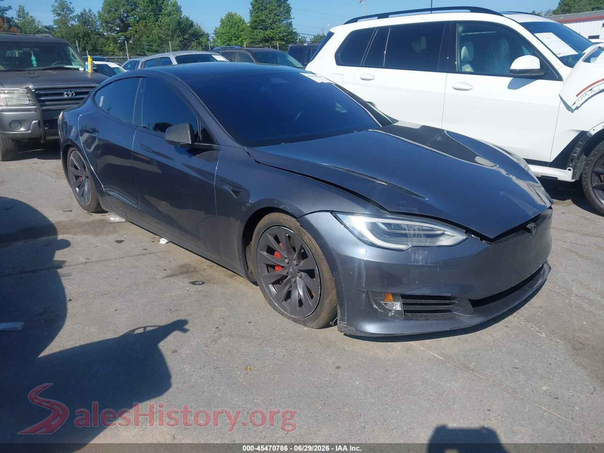2019 TESLA MODEL S — VIN 5YJSA1E47KF313641