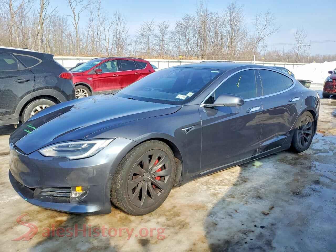 2019 TESLA MODEL S — VIN 5YJSA1E49KF336824