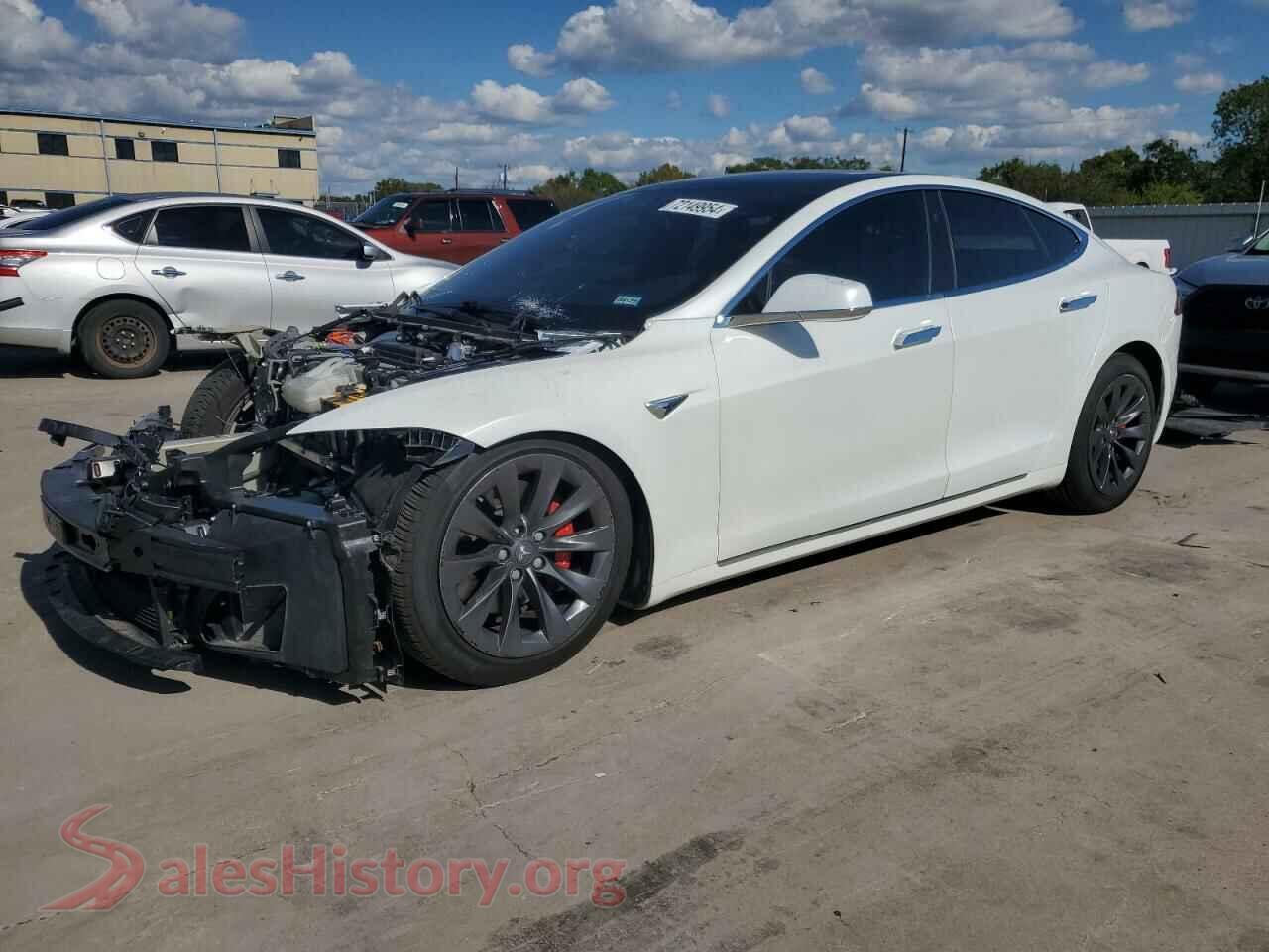2020 TESLA MODEL S — VIN 5YJSA1E4XLF381224