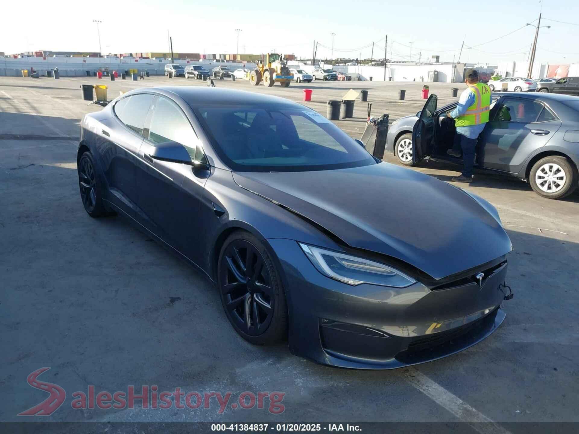 2021 TESLA MODEL S — VIN 5YJSA1E53MF436865