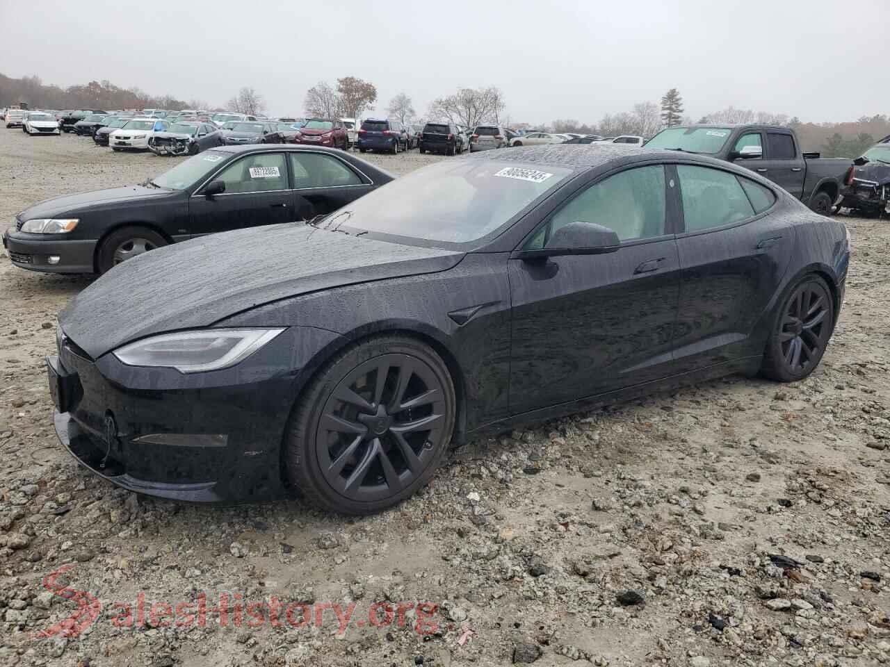 2021 TESLA MODEL S — VIN 5YJSA1E59MF456344