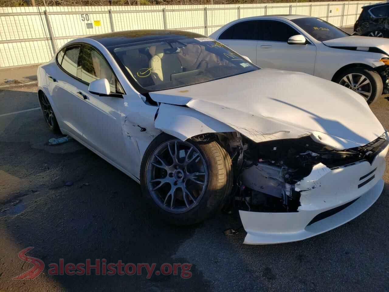 2021 TESLA MODEL S — VIN 5YJSA1E5XMF440363