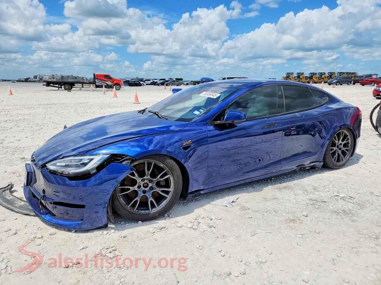 2021 TESLA MODEL S — VIN 5YJSA1E60MF454393