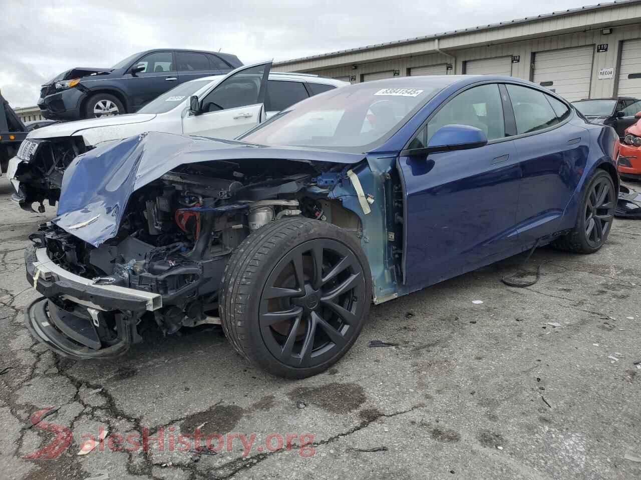 2021 TESLA MODEL S — VIN 5YJSA1E62MF453410