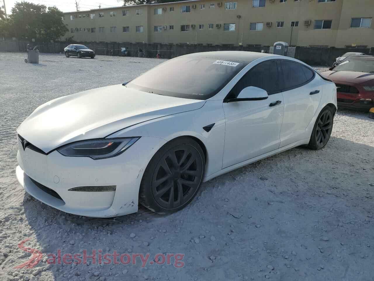 2022 TESLA MODEL S — VIN 5YJSA1E68NF459665