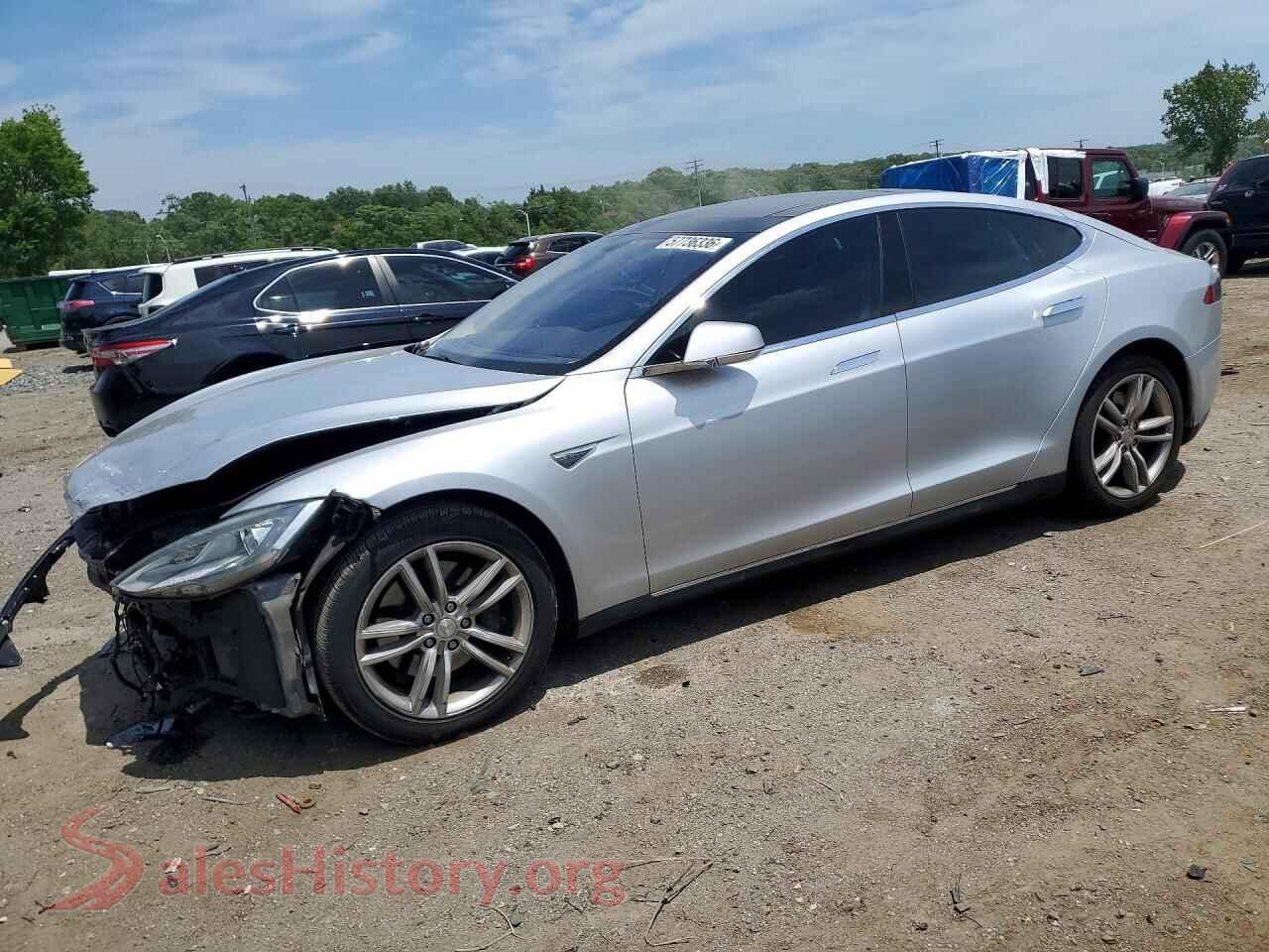 2014 TESLA MODEL S — VIN 5YJSA1H10EFP53321