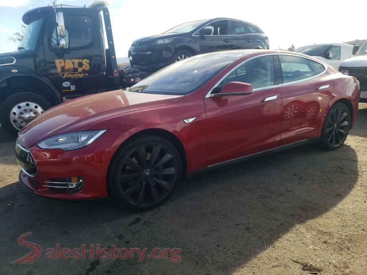 2014 TESLA MODEL S — VIN 5YJSA1H12EFP37394