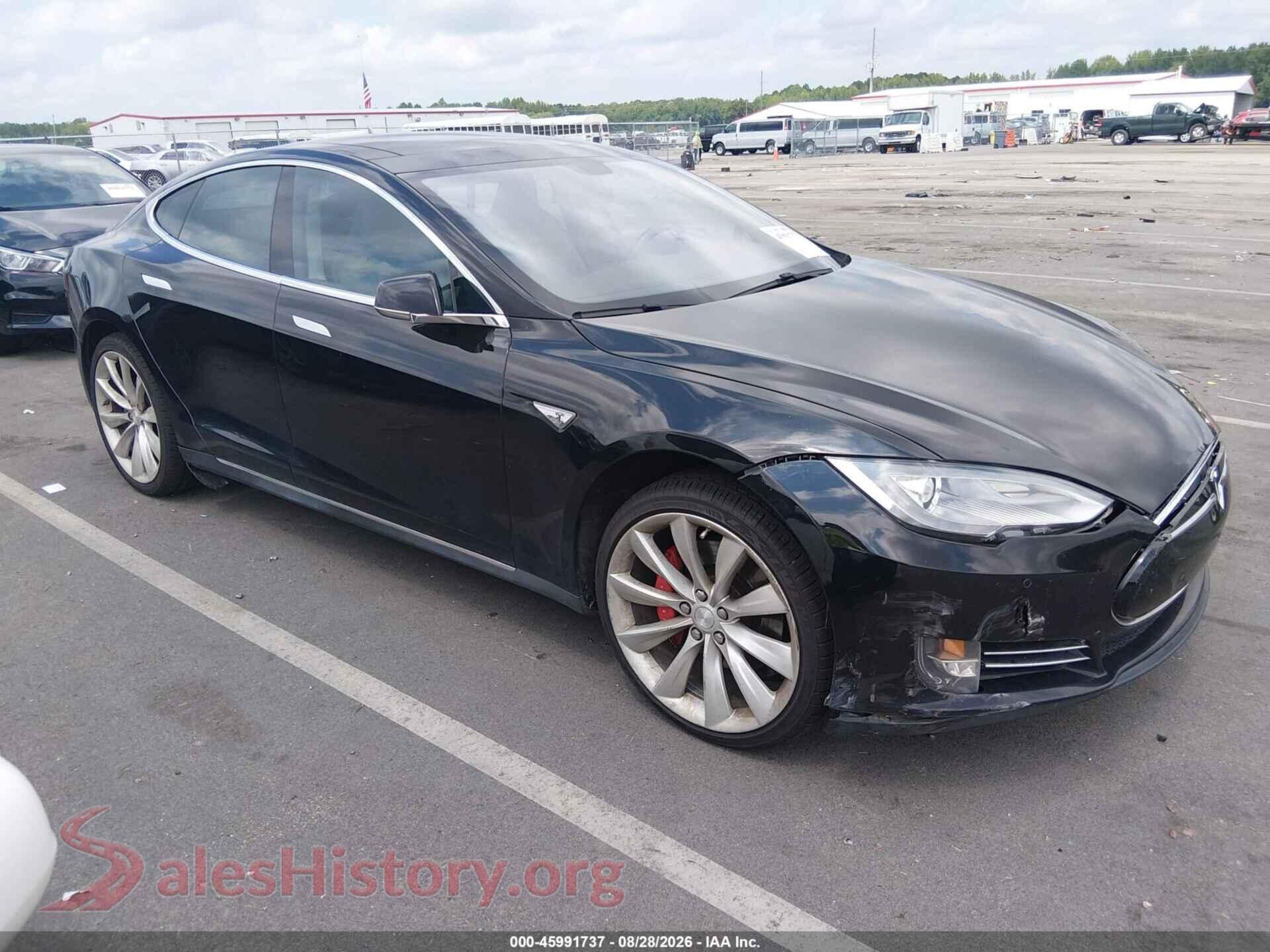 2014 TESLA MODEL S — VIN 5YJSA1H16EFP37091