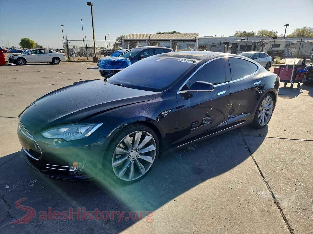 2014 TESLA MODEL S — VIN 5YJSA1H18EFP57133