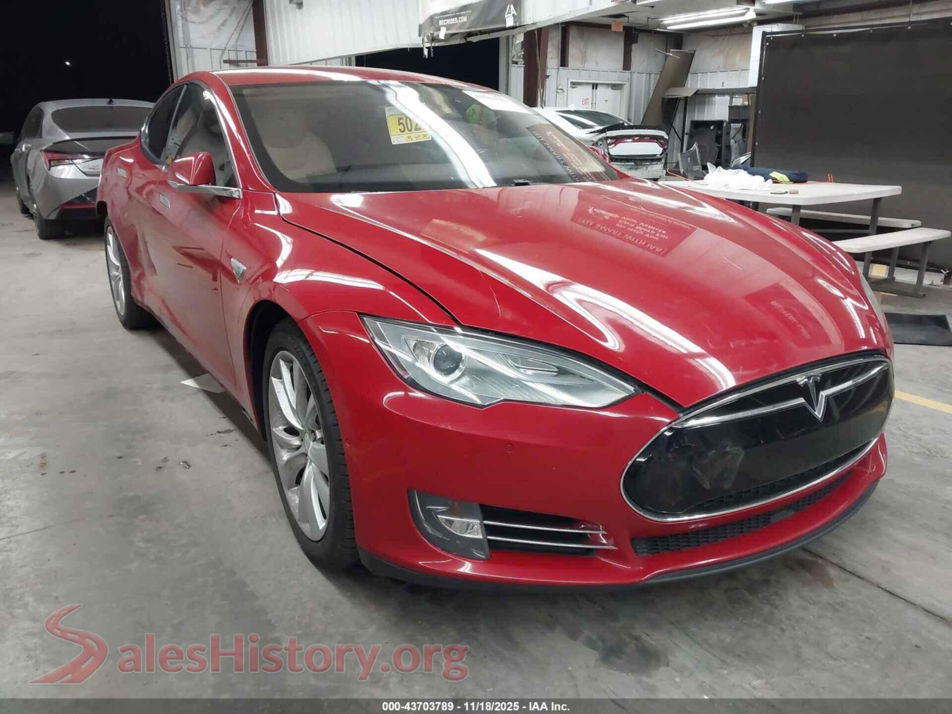 2015 TESLA MODEL S — VIN 5YJSA1H23FF081510