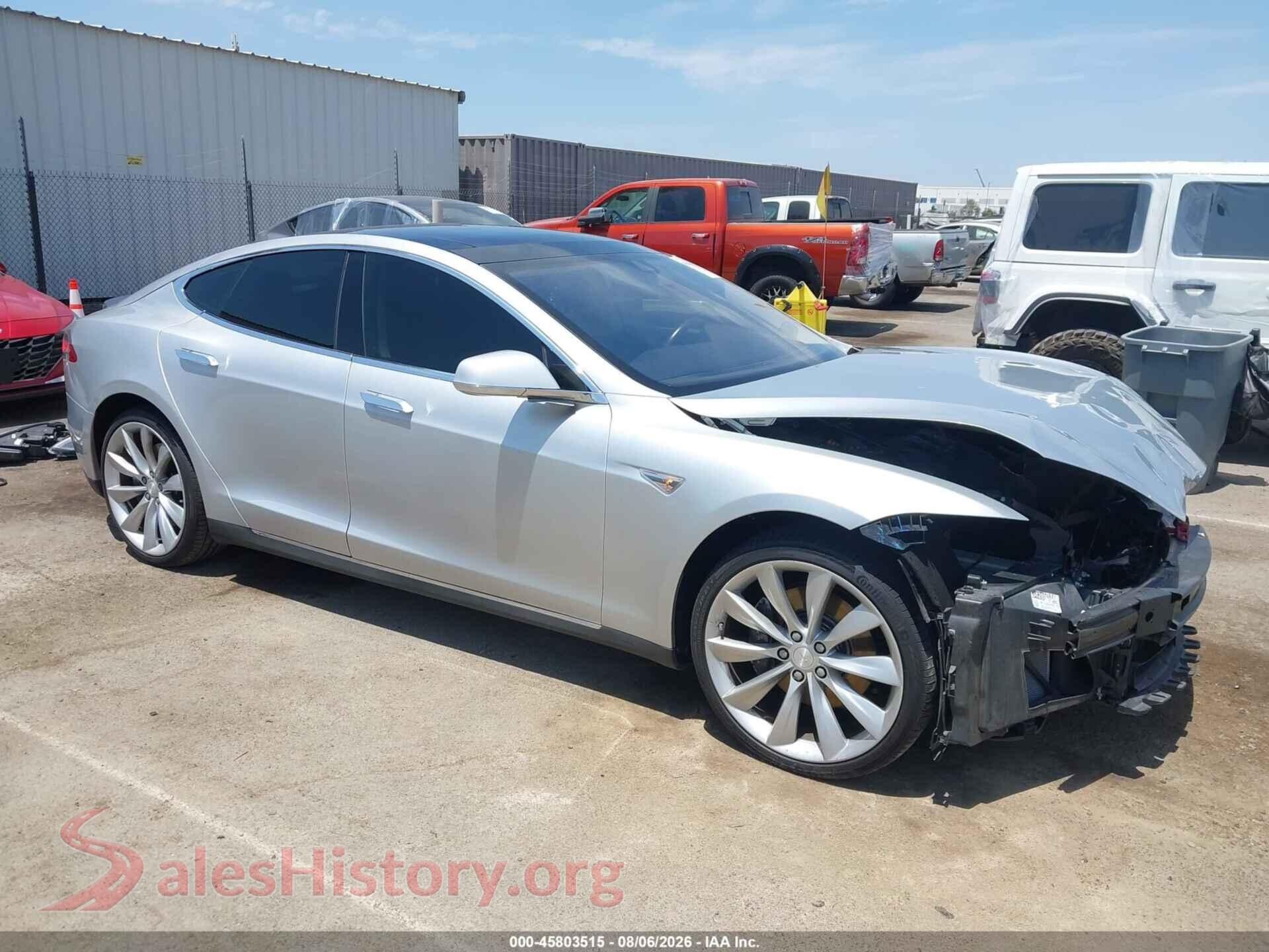 2015 TESLA MODEL S — VIN 5YJSA1H24FF084433