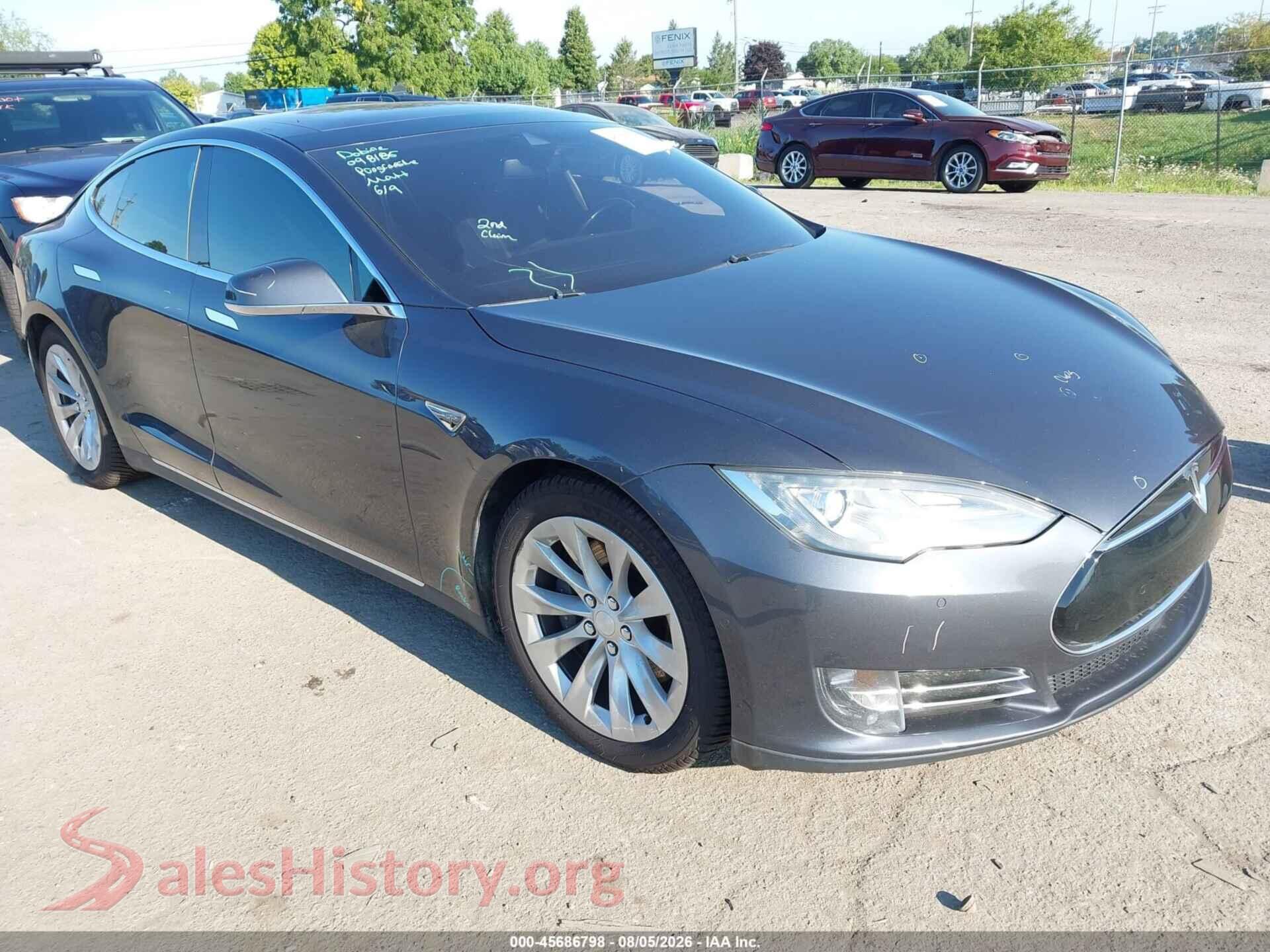 2015 TESLA MODEL S — VIN 5YJSA1H24FF098185