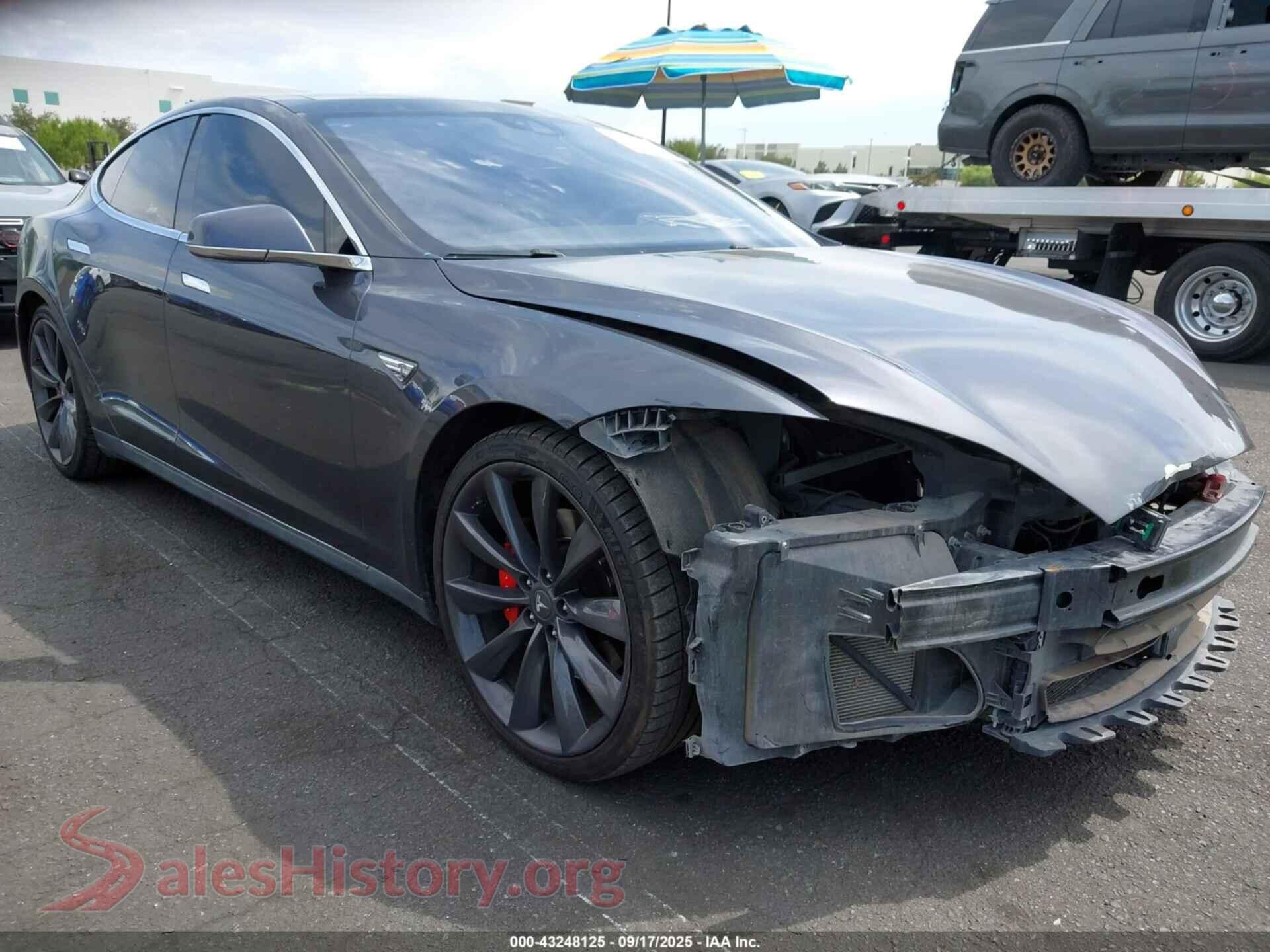 2015 TESLA MODEL S — VIN 5YJSA1H49FF083912