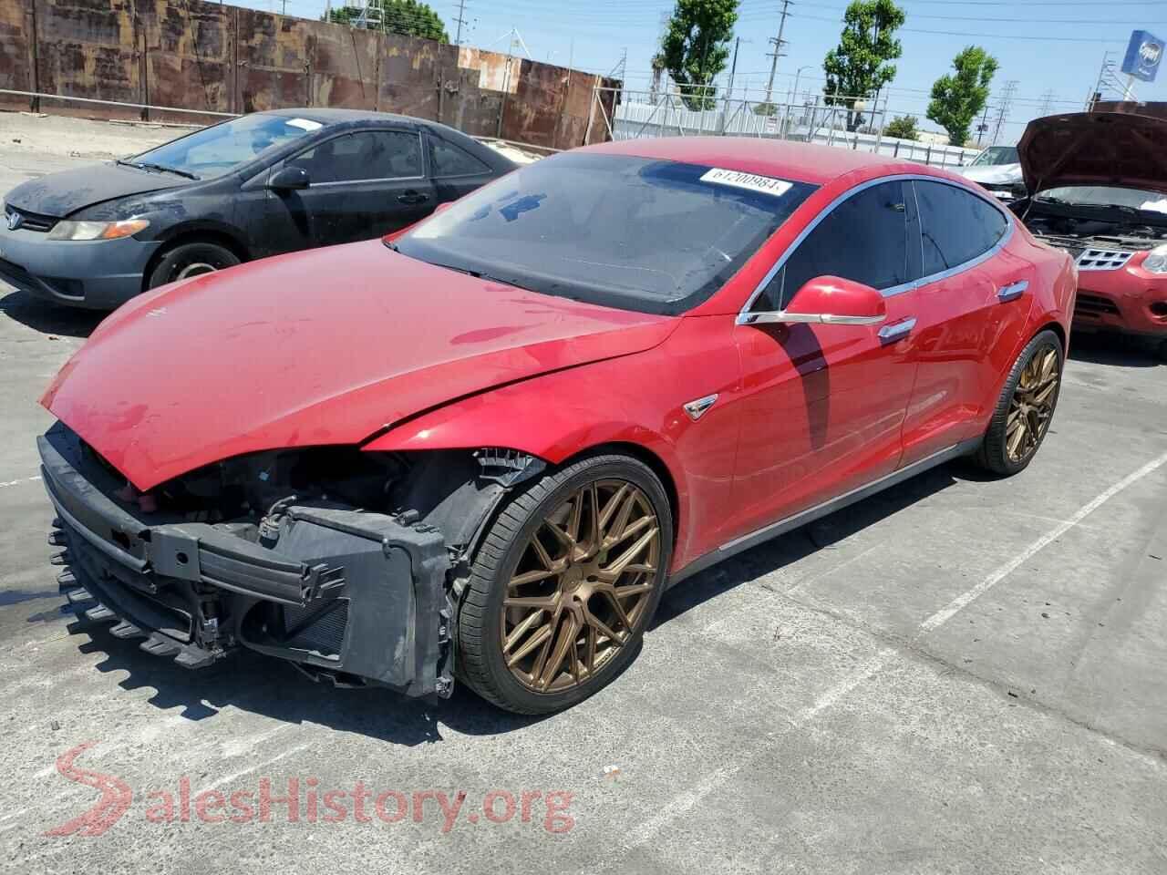 2015 TESLA MODEL S — VIN 5YJSA1S28FF090101
