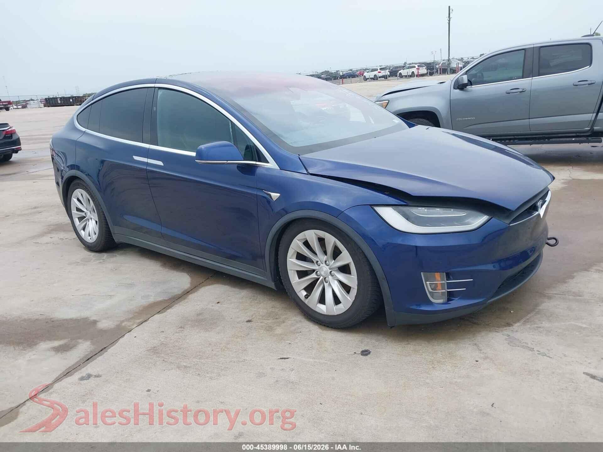 2017 TESLA MODEL X — VIN 5YJXCBE24HF054703