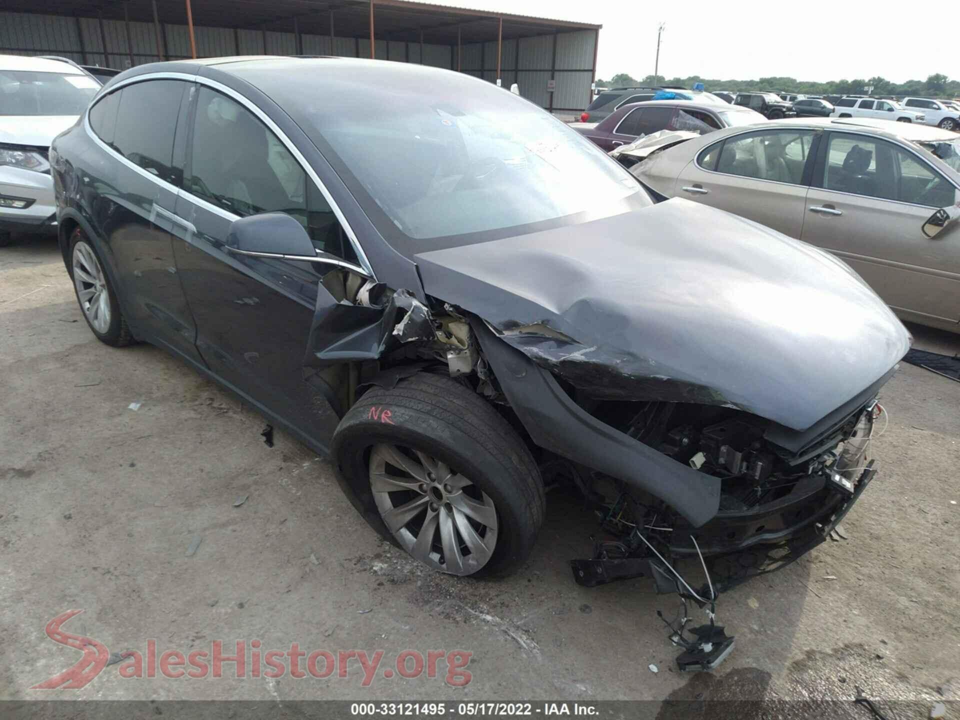 2016 TESLA MODEL X — VIN 5YJXCBE26GF001872