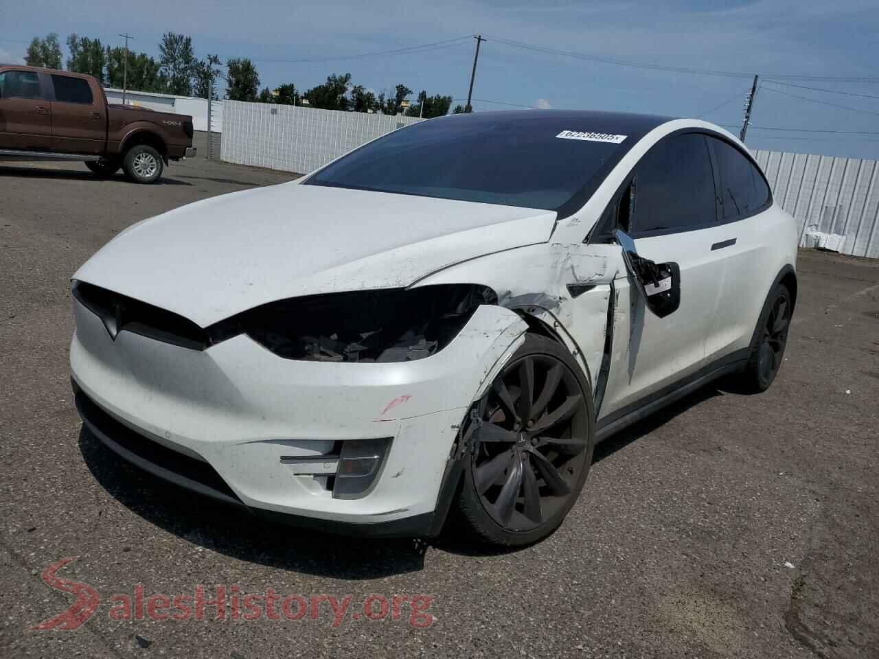 2016 TESLA MODEL X — VIN 5YJXCBE29GF018830