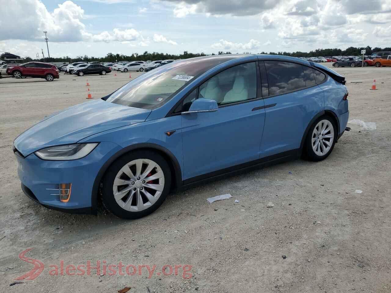 2016 TESLA MODEL X — VIN 5YJXCBE48GF015337