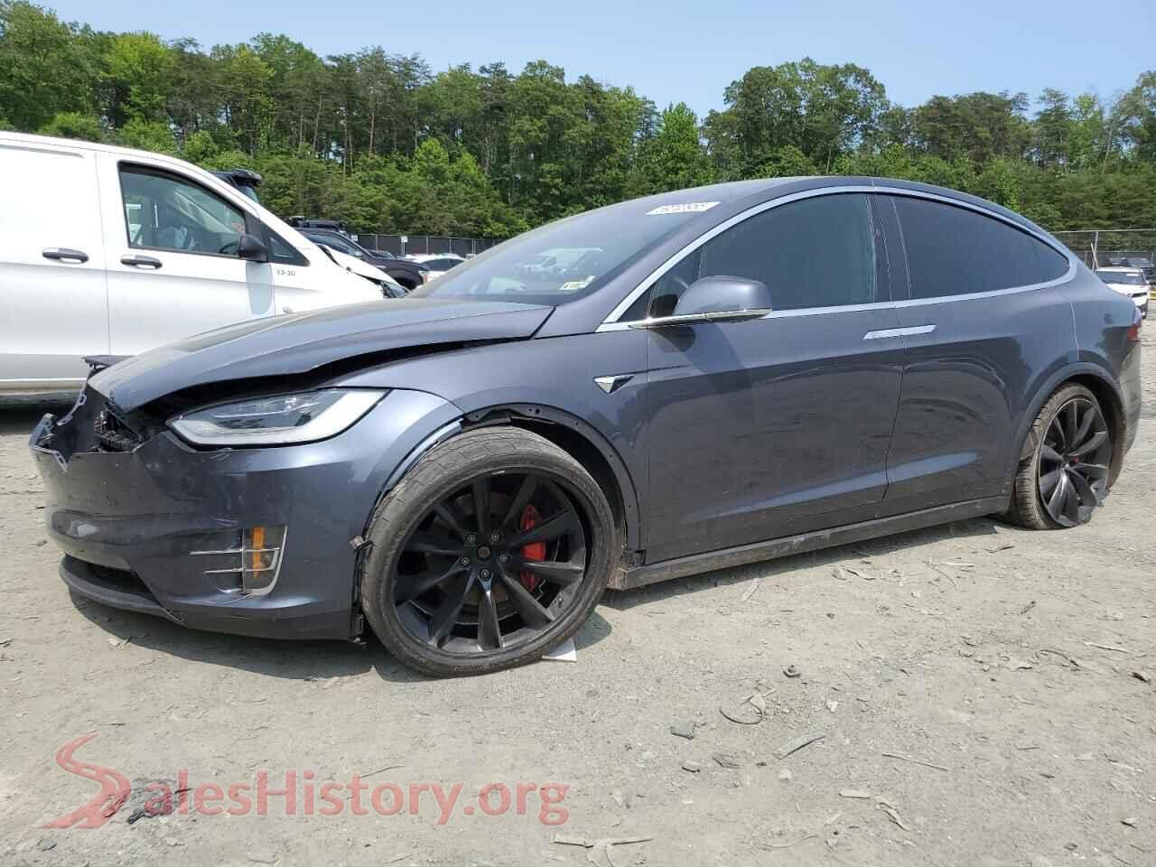 2021 TESLA MODEL X — VIN 5YJXCBE49MF322706