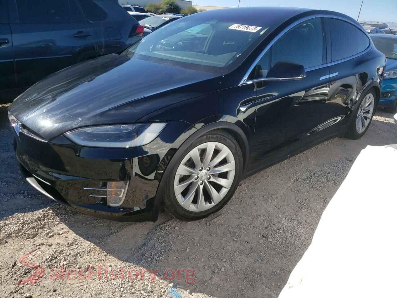 2017 TESLA MODEL X — VIN 5YJXCDE28HF072570