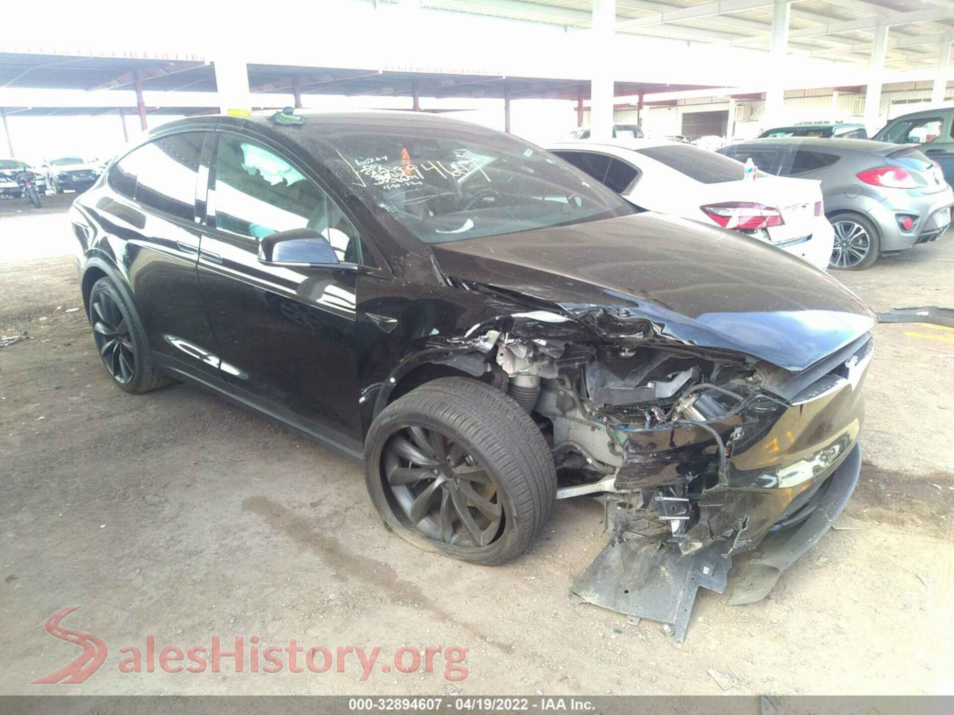 2016 TESLA MODEL X — VIN 5YJXCDE29GF026194