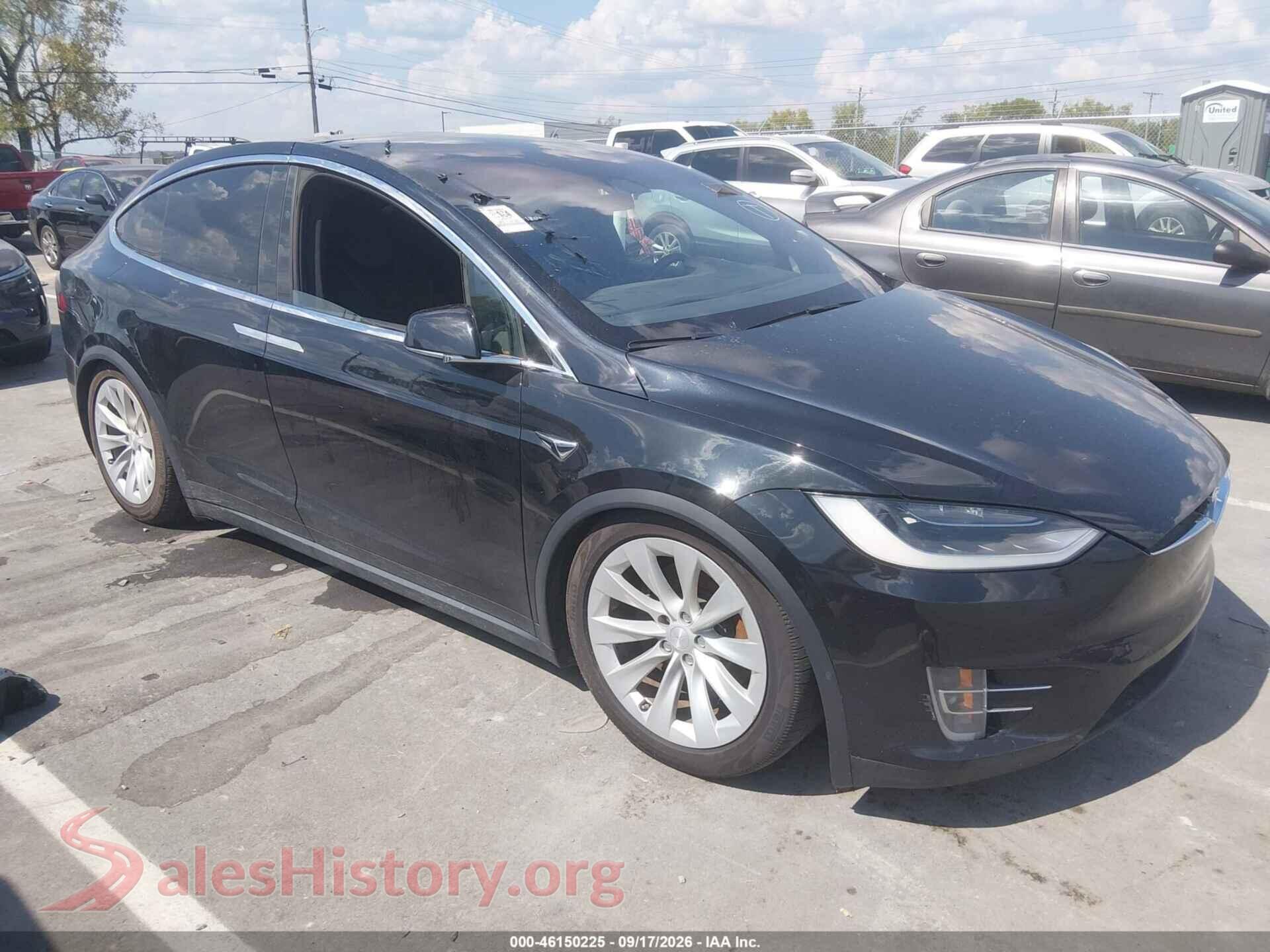 2017 TESLA MODEL X — VIN 5YJXCDE29HF053803