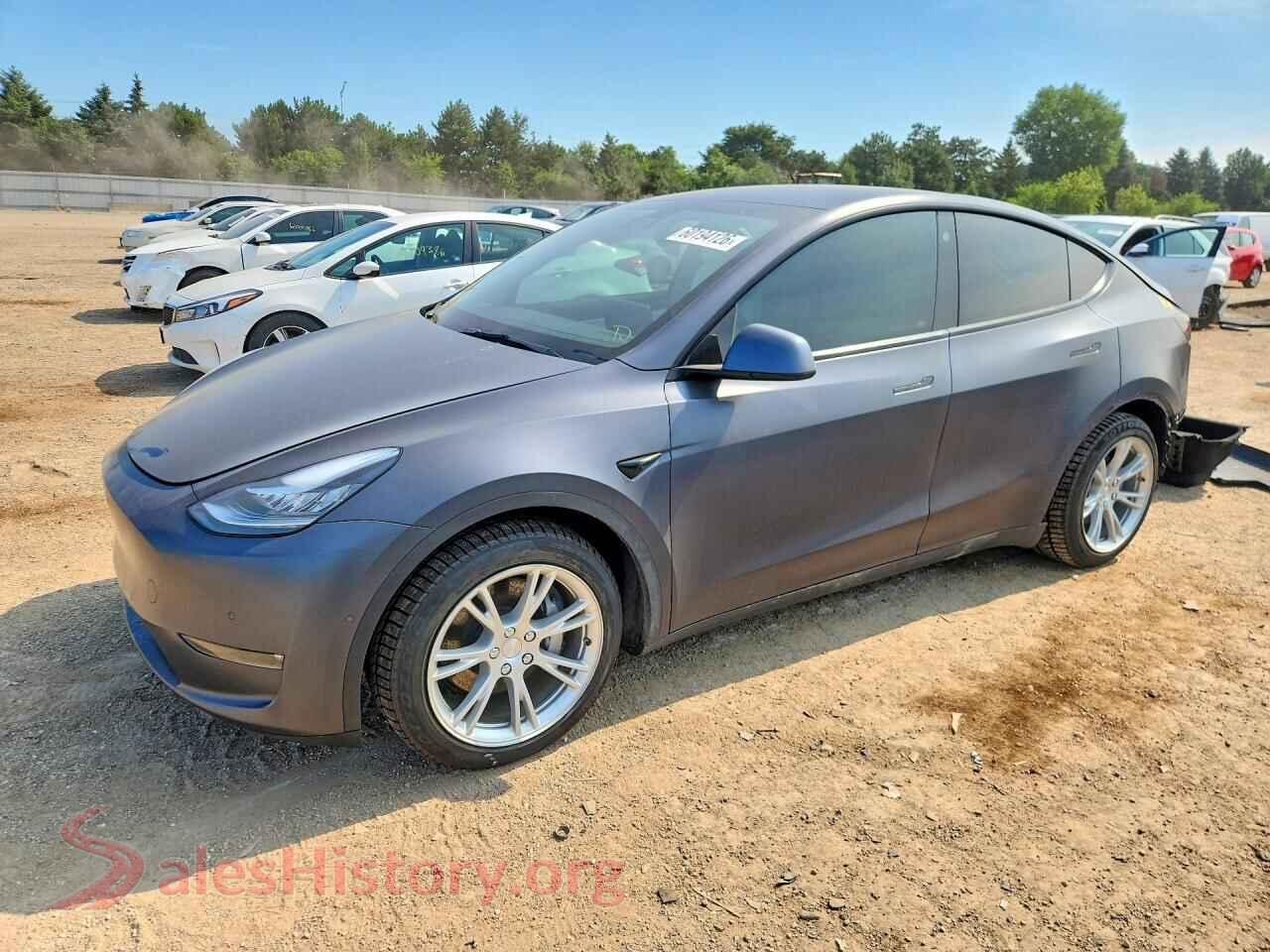 2021 TESLA MODEL Y — VIN 5YJYGAEE0MF228239