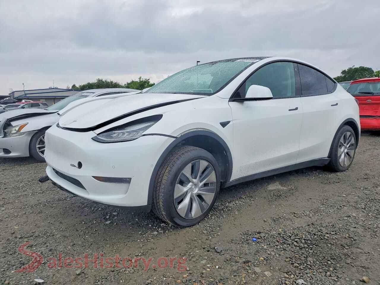 2021 TESLA MODEL Y — VIN 5YJYGAEE4MF258540