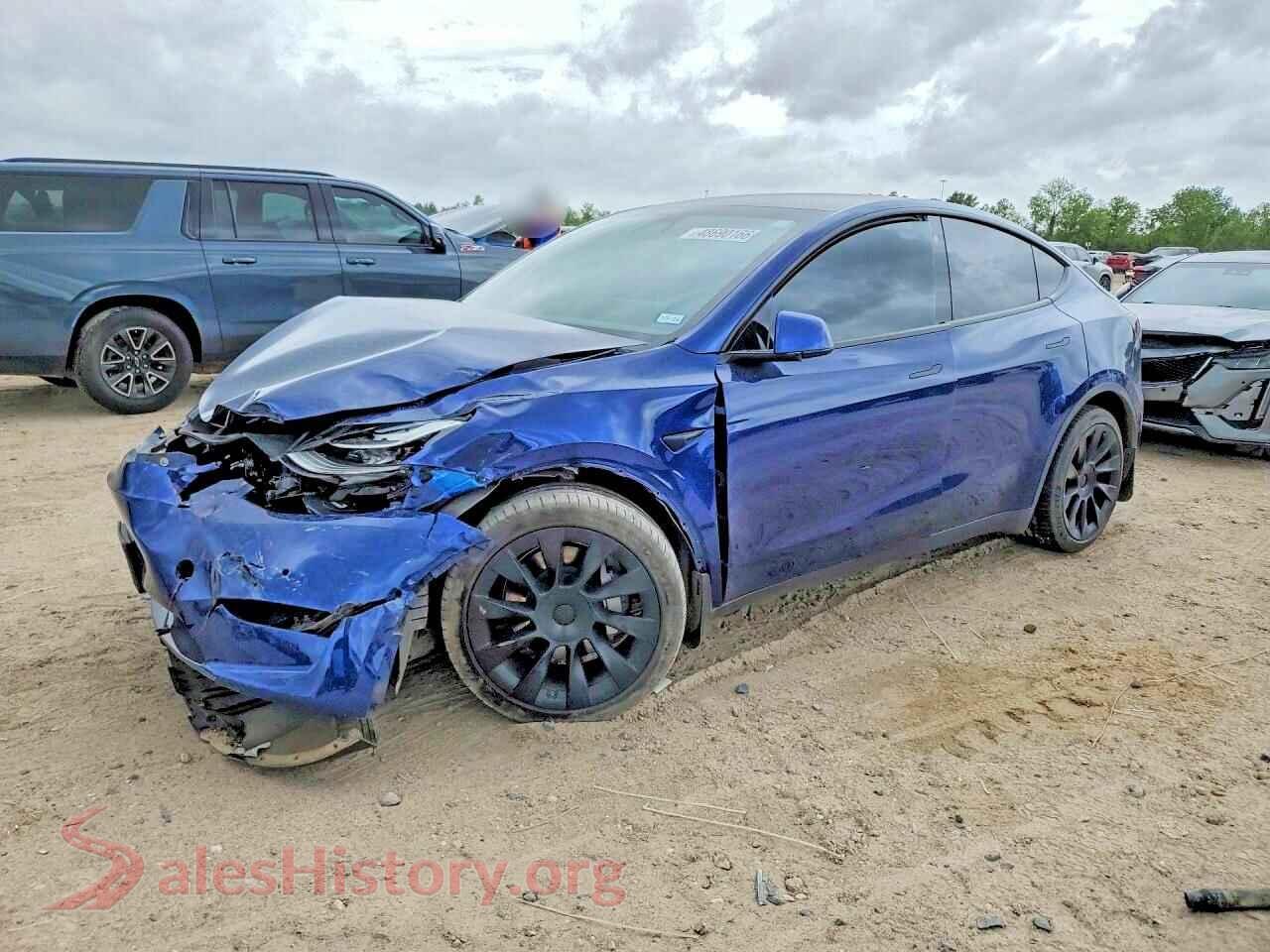 2021 TESLA MODEL Y — VIN 5YJYGAEE5MF285374