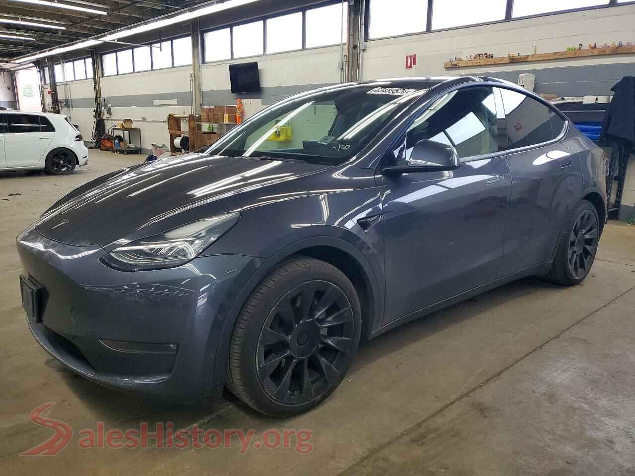2021 TESLA MODEL Y — VIN 5YJYGAEEXMF188395