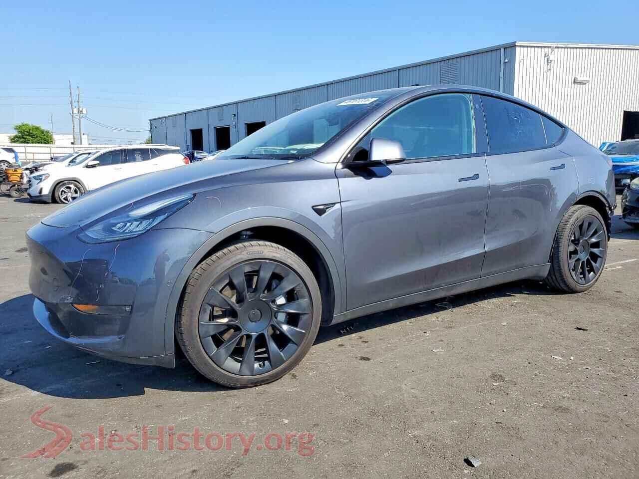 2021 TESLA MODEL Y — VIN 5YJYGDEDXMF112846