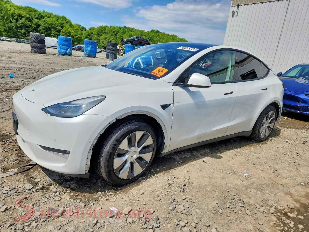 2021 TESLA MODEL Y — VIN 5YJYGDEE0MF204248