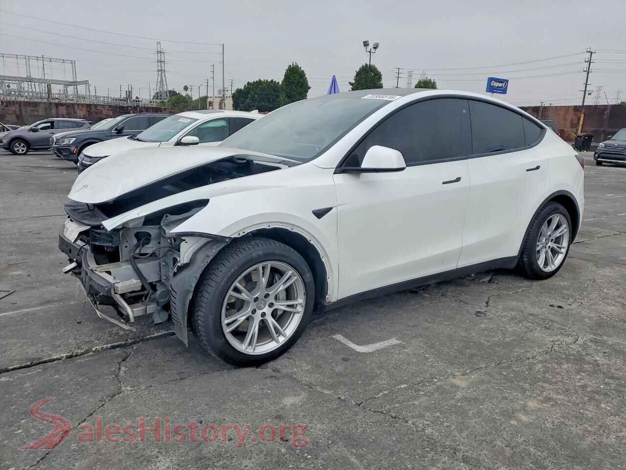 2020 TESLA MODEL Y — VIN 5YJYGDEE2LF044999