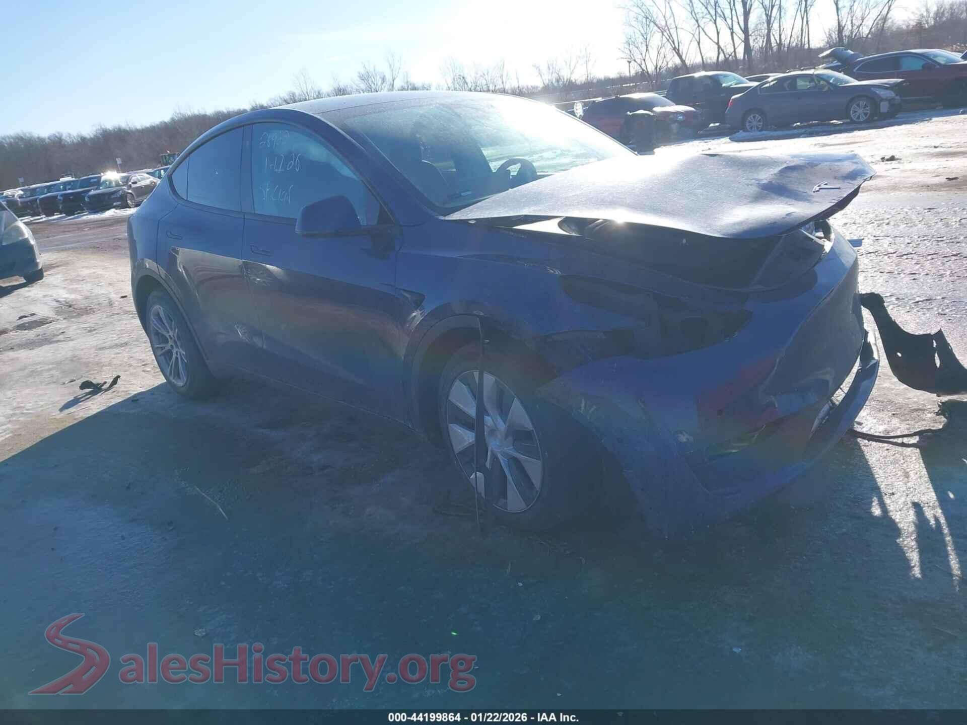 2021 TESLA MODEL Y — VIN 5YJYGDEE2MF063828