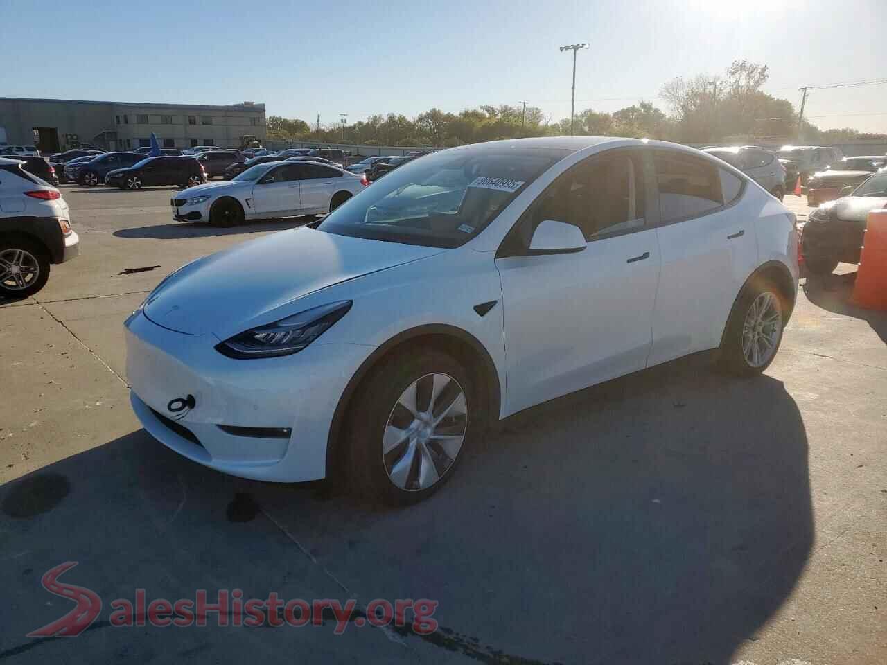 2021 TESLA MODEL Y — VIN 5YJYGDEE2MF274477