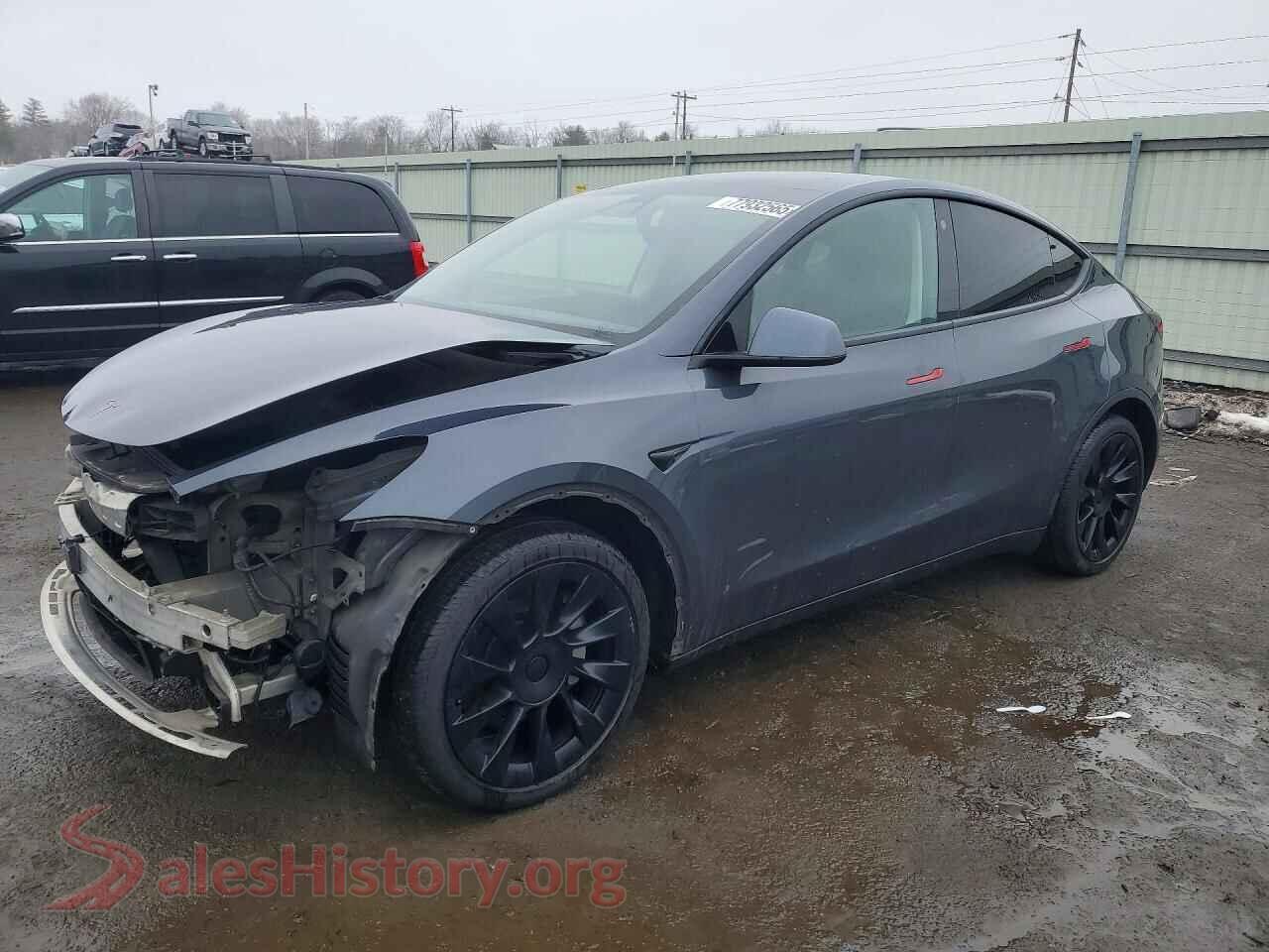 2021 TESLA MODEL Y — VIN 5YJYGDEE3MF084512