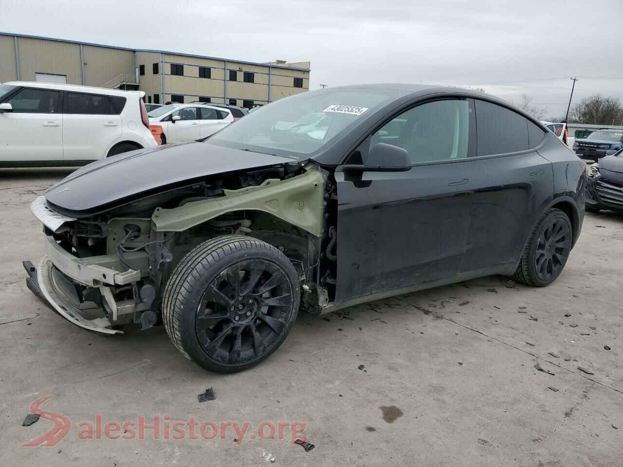 2021 TESLA MODEL Y — VIN 5YJYGDEE4MF100068