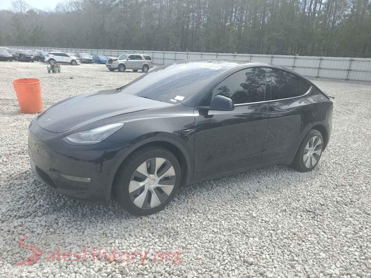 2021 TESLA MODEL Y — VIN 5YJYGDEE4MF196364