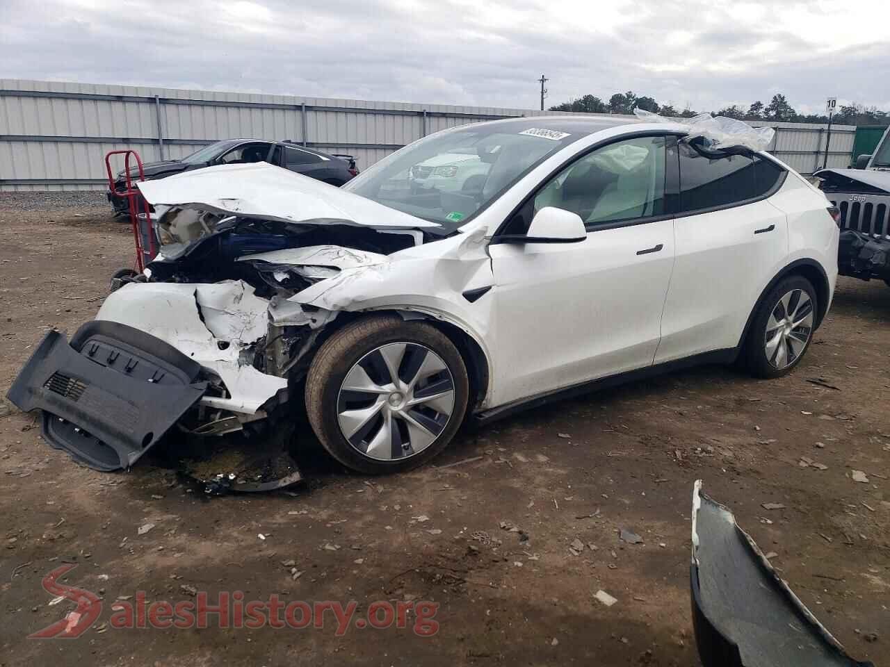 2021 TESLA MODEL Y — VIN 5YJYGDEE5MF071437