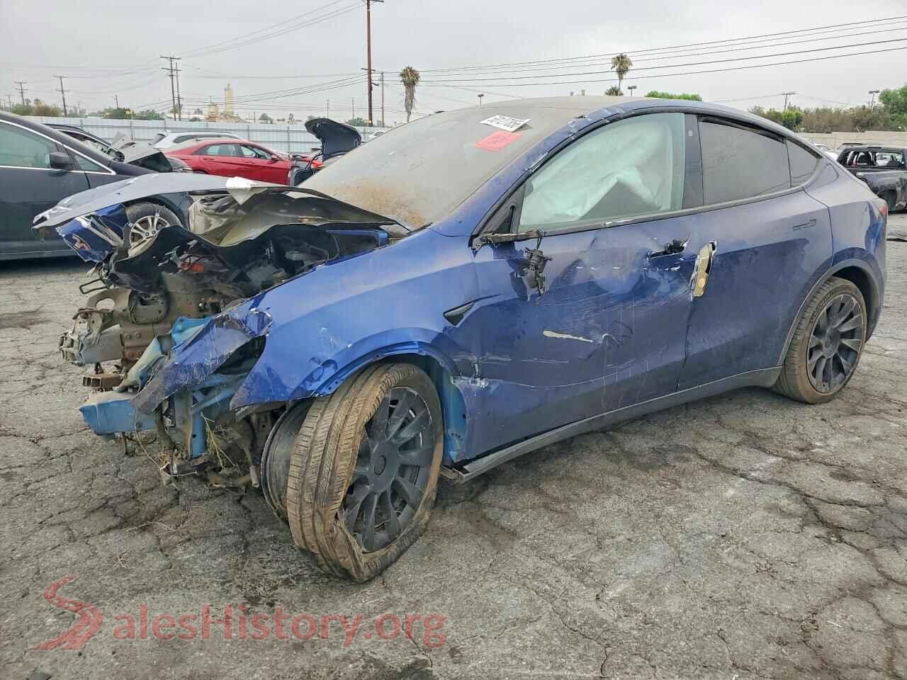 2020 TESLA MODEL Y — VIN 5YJYGDEE6LF058131